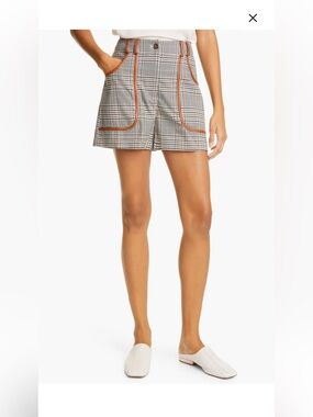 Staud Amnesia Plaid Short